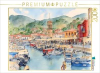 Calvendo Puzzle Hydra - Saronic Island | 2000 Pieces, Finished Size 35.4 × 26.4