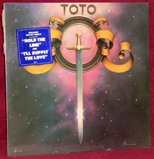 LP SEALED TOTO SELF TITLED DEBUT 1978 COLUMBIA ORIG PRESS NOT C/O HYPE STICKER