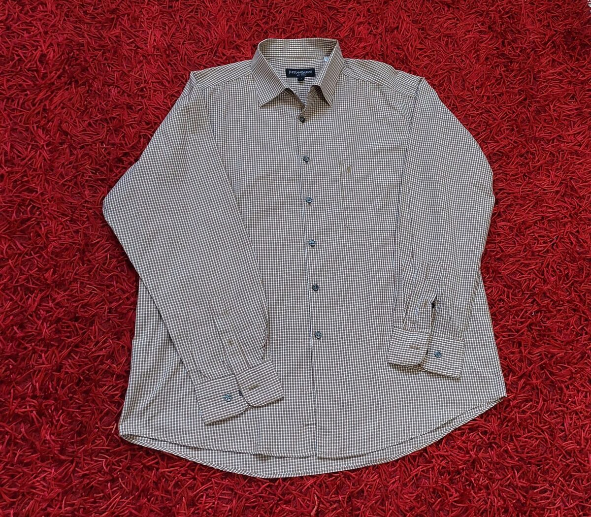 Yves Saint Laurent Pour Homme Shirt For Men's YSL Luxury Yves Saint Laurent Pour Homme Shirt For Men's YSL Luxury