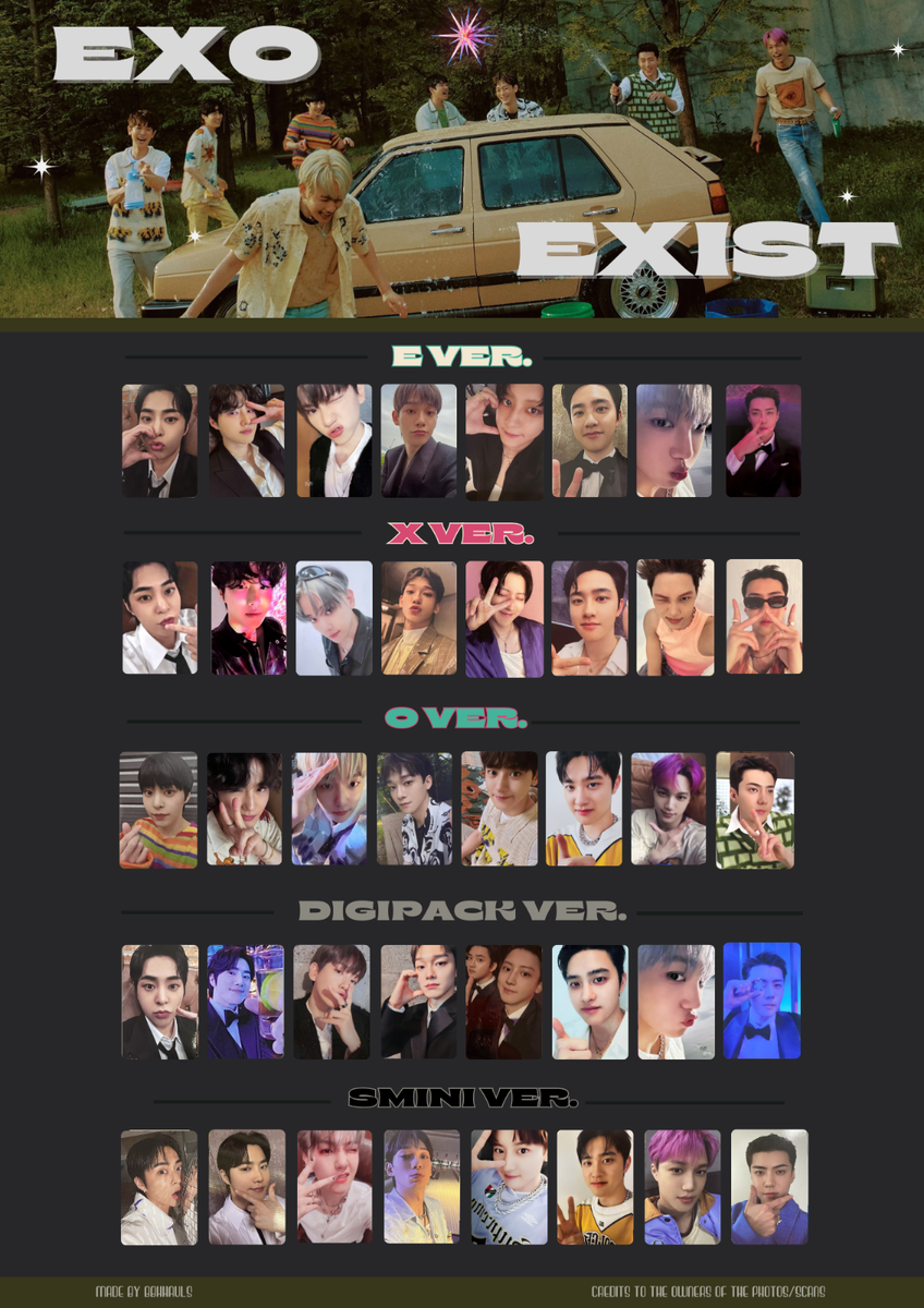 EXO スホ トレカ ミニポスター EXIST Digipack 古めかしい Photo EXO スホ トレカ ミニポスター EXIST Digipack 古めかしい Photo