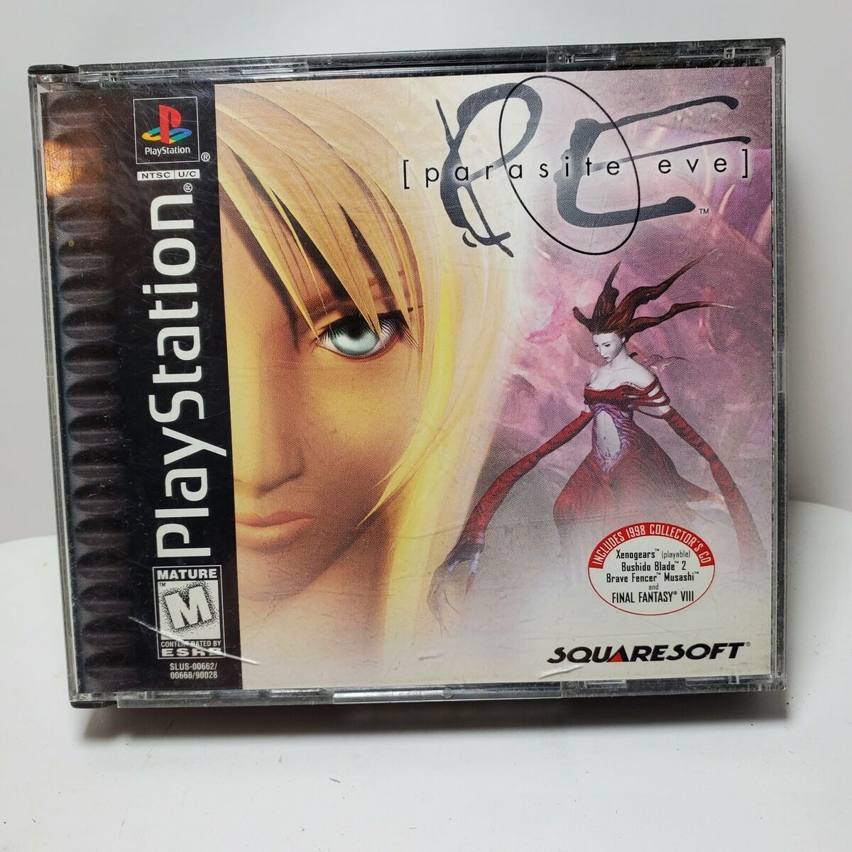 Parasite Eve - Black Label PS1 Playstation [Game in box, no manual, no demo]