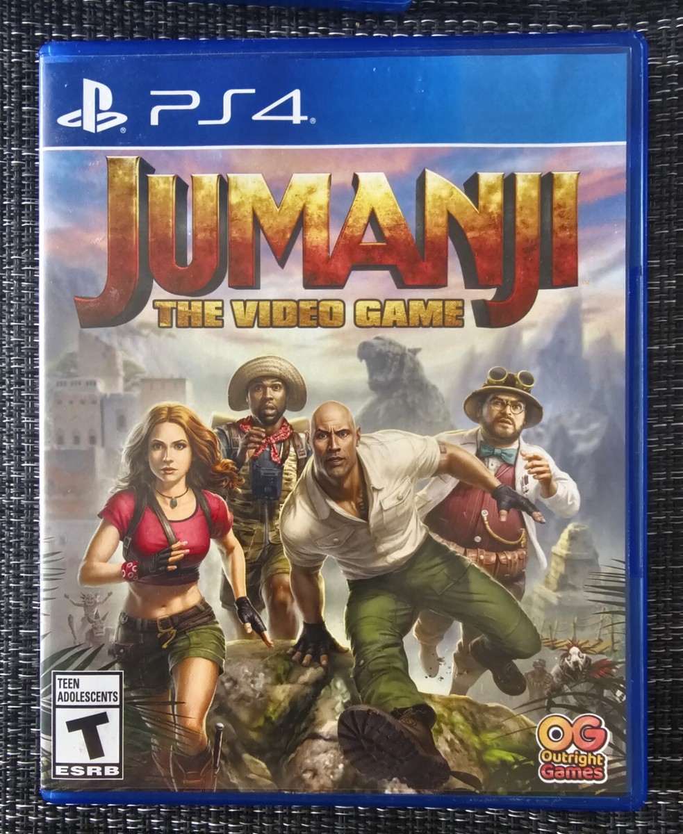 JUMANJI The Video Game Sony PlayStation PS4 Action Shooter