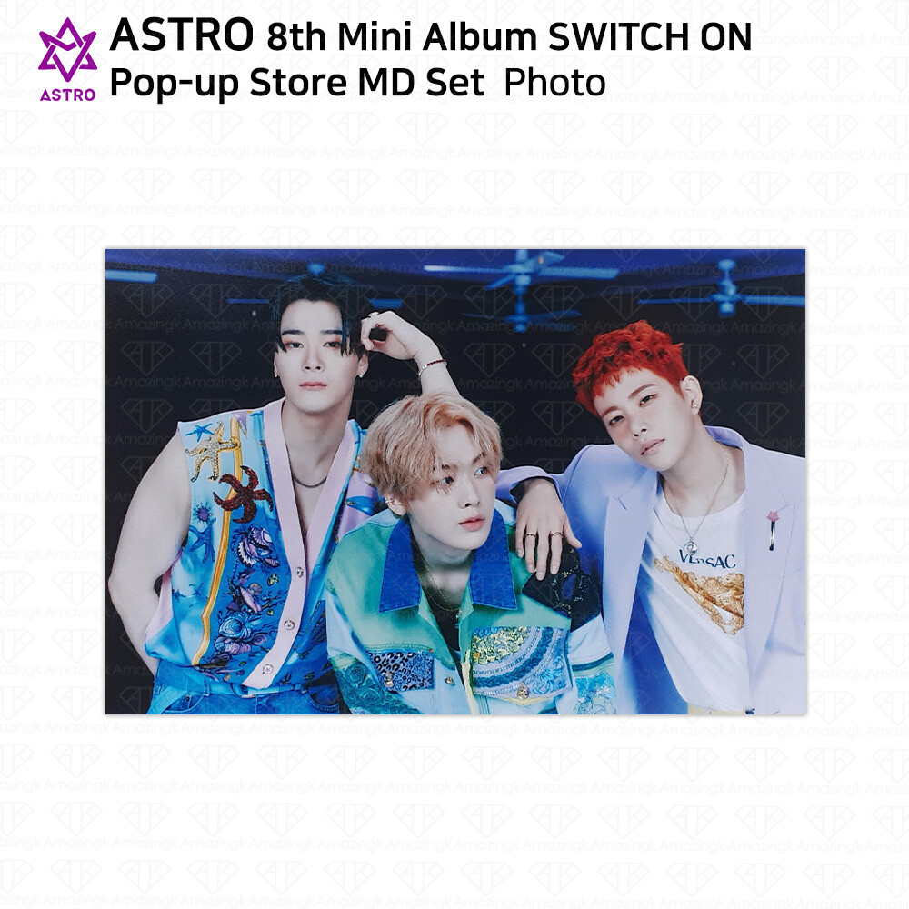 ASTRO 8th Mini Album Switch On Pop Up Store MD Photo Set Eunwoo