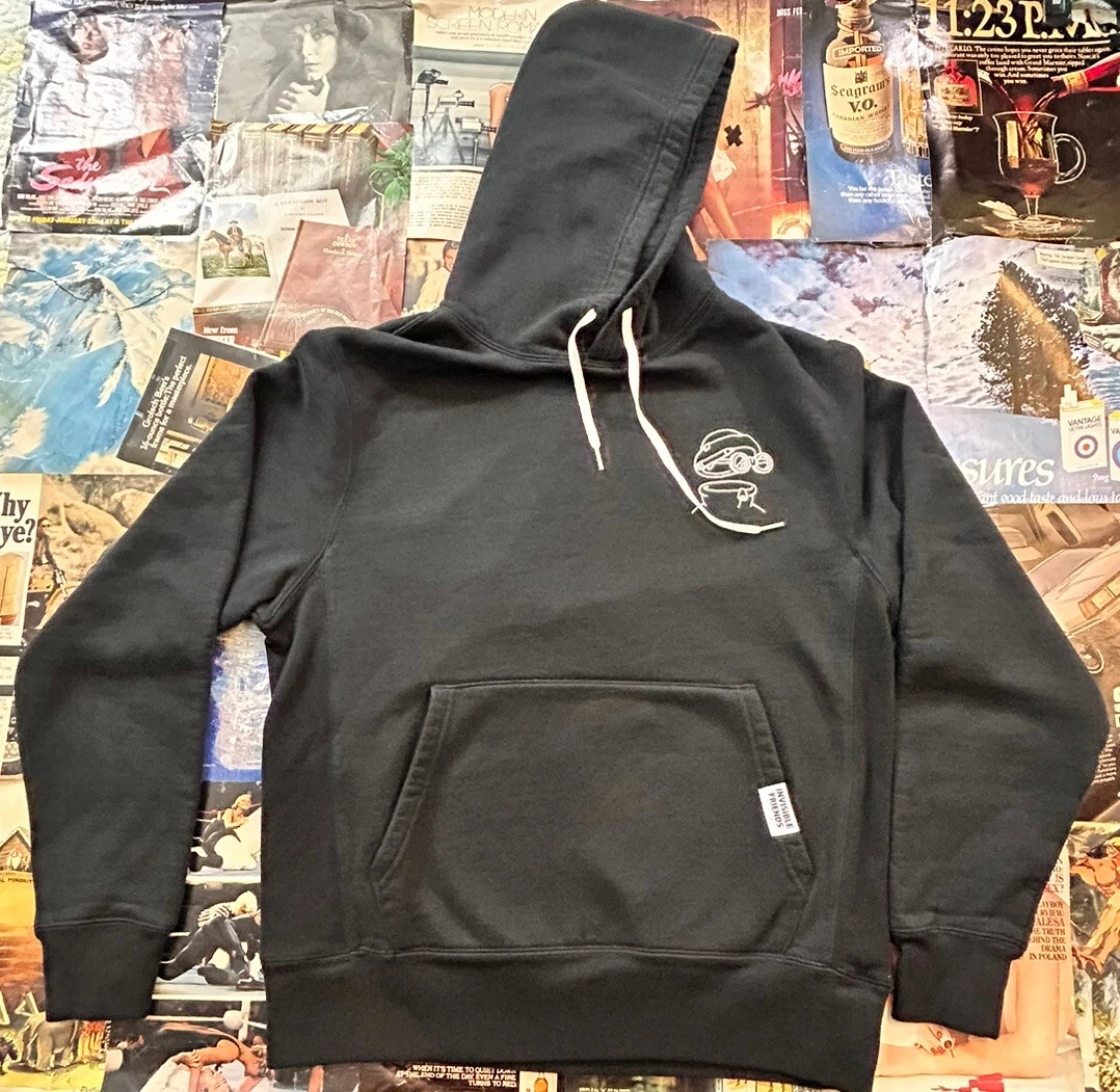 Invisible Friends Merch Hoodie Black Size M fits L Random Character Collective