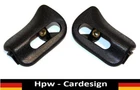 Mercedes R129 cap cover sun visor set R + L black with structure