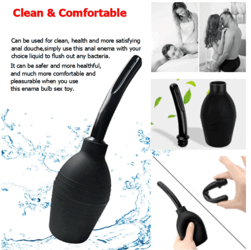 Anal Vaginal Bulb Douche Enema Rectal Colonic Irrigation Syringe Cleaner For Men - Picture 5 of 16