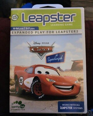Leapfrog Leapster Learning Game Disney Pixar Cars Supercharged for