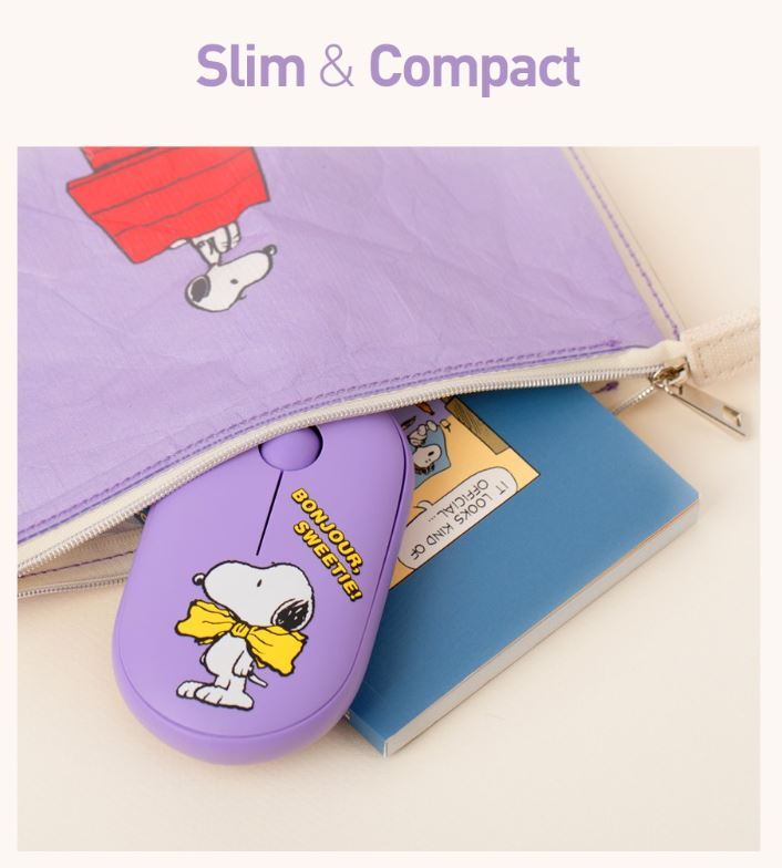 ROYCH] Peanuts Snoopy Silent Wireless Mouse (3 color) | eBay