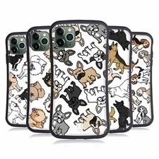 HEAD CASE DESIGNS DOG BREED PATTERNS HYBRID CASE FOR APPLE iPHONES PHONES