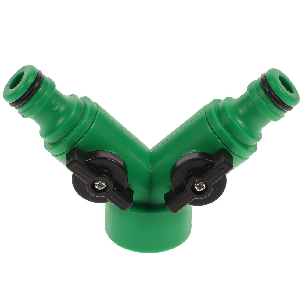 EasytoUse Brass 2Way Garden Tap Connector Splitter for Soaker Hose