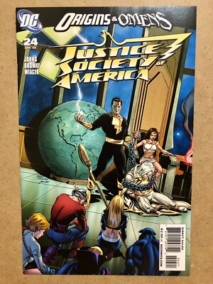 Justice Society of America 24 (2009) - 1:10 Ordway variant - Black Adam - Isis