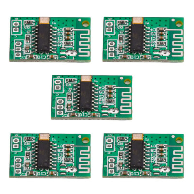 5Pcs DC5V Bluetooth 5.0 Audio Module Digital Audio Receiver Amplifier Board DIY.