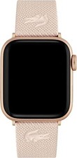  Lacoste Apple Watch Replacement Band 38mm 40mm Pink 2050024 Leather