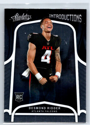 2022 Panini Absolute Desmond Ridder #INT-3 RC Introductions Atlanta ...