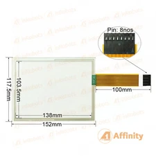 Allen-Bradley TPI#1290-004 Touch Screen Overlay Panel Rev A New