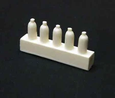 1:24 1:25 scale model resin firefighter SCBA tank rack fire truck Squad 51