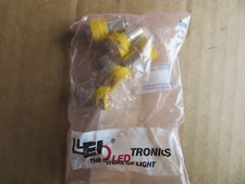 LedTronics BF304CY3K-24V-BY Yellow LED Bulb LEDTXBF30424V-BP NEW!!!