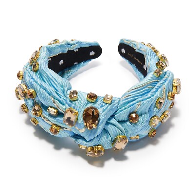 Lele Sadoughi Ocean Cove Oversized Crystal Veronica Headband  display picture 1