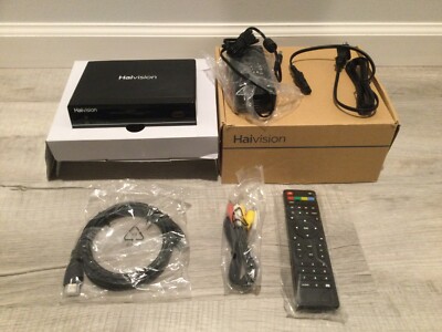 Haivision S-STB- Manta Mantaray Set Top Box, w/Remote, HDMI cable, Power Supply