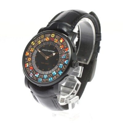 Louis Vuitton Q5D25 Escale Timezone Ice & Fire Limited Model Men's