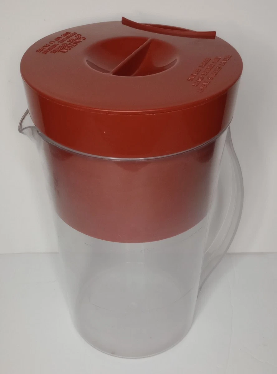 Mr Coffee Iced Tea Maker Brewer TM1 White and Red Replacement Pitcher