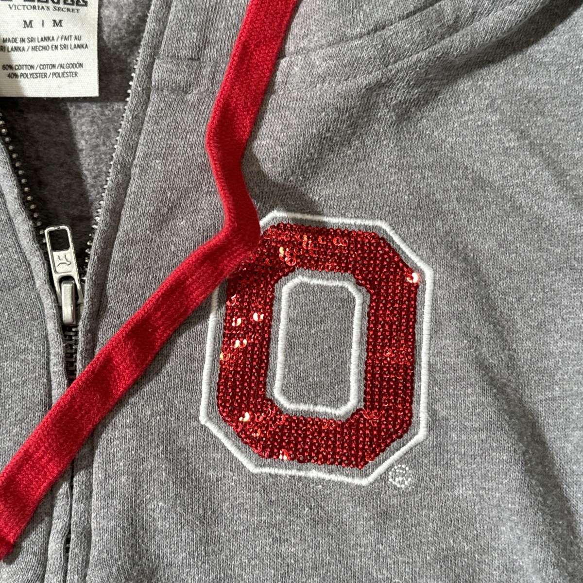 Sweat-shirt Victoria's Secret Rose Bling Ohio State - Neuf Avec étiquettes, Manches Longues