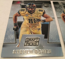 2016 Prizm Draft Football Steven Scheu Vanderbilt Commodores rookie #196