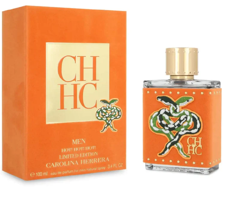 Carolina Herrera CH HOT HOT HOT Men 100ml-3.4oz EDP SPR 2022 Edit
