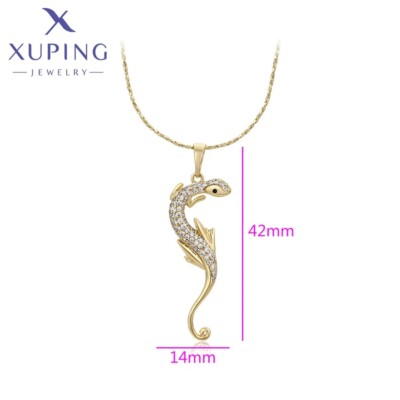 Xuping Jewelry Fashion Animal Shaped Pendant Necklace for Women Baby