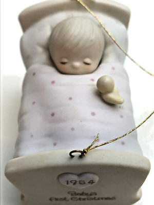 Precious Moments Enesco ''Blessed Are The Pure In Heart'' Special 1984 S. Butcher