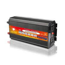 DOXIN 2000W High Power Inverter LCD Car Power Converter DC12V/24V to AC110V/220V