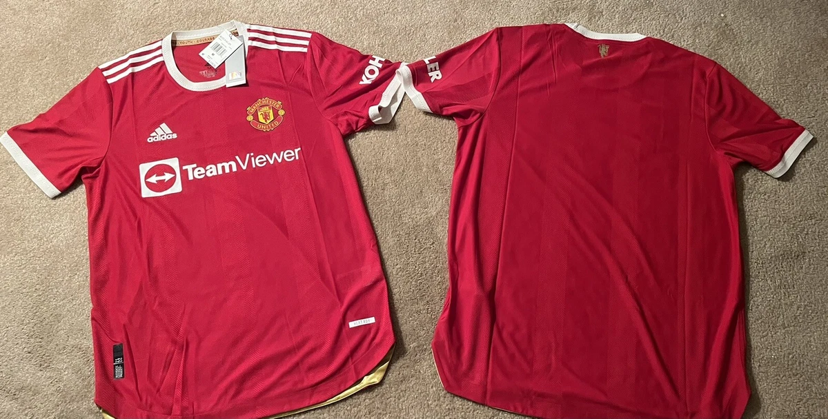 Manchester united home authentic shirt 2021 22