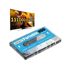 Kinhank 500G Portable External Game Hard Drive Disk, Built-in 111000+ Games, ...