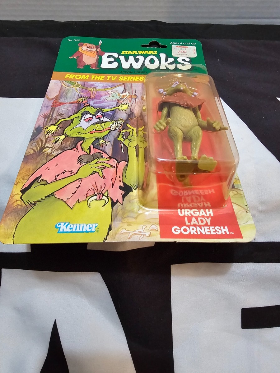 Urgah Lady Gorneesh 1985 Ewoks STAR WARS Vintage Original MOC