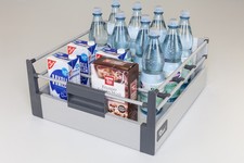 Innenschubkasten mit Inneneinteilung 500mm 199mm Schubkasten Küchenschublade  