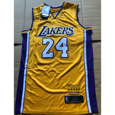 yellow kobe bryant jersey