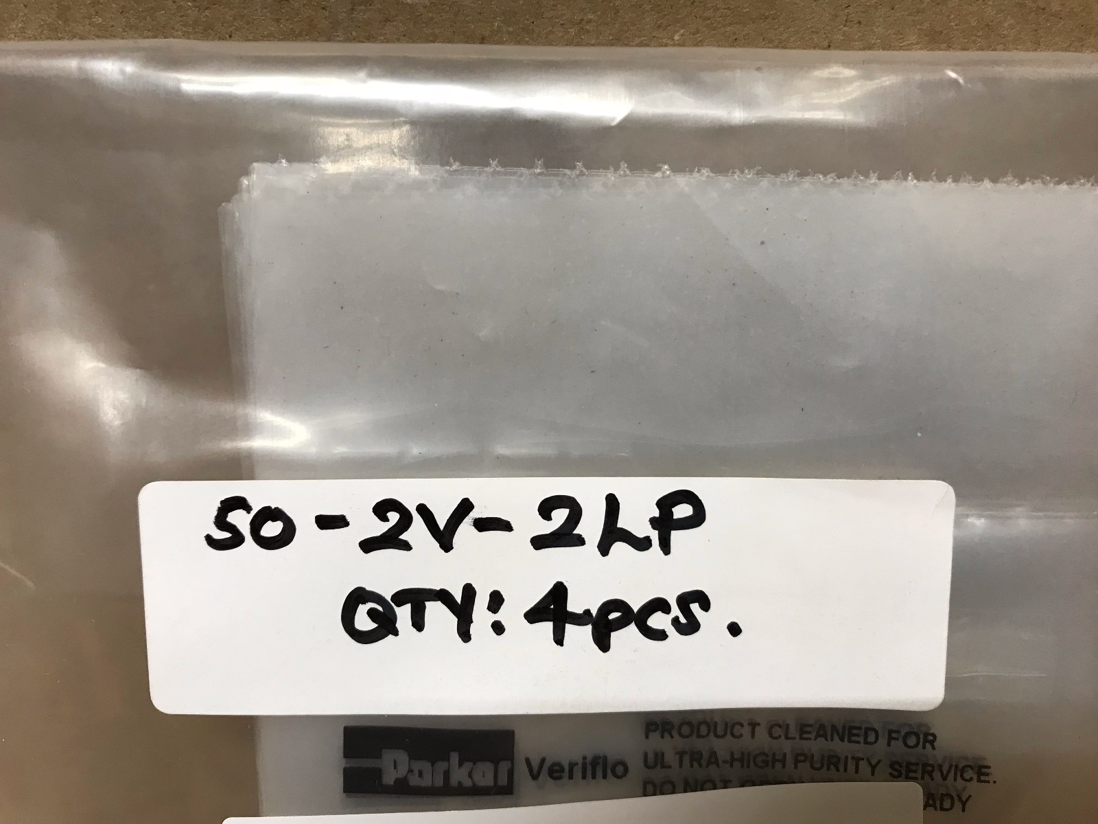 LOT OF 4 NEW 332001177 PARKER 502V2LP VCR FITTING GASKET