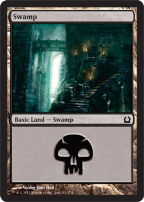 Swamp (261) - Foil LP, English MTG Return to Ravnica | eBay