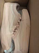 Vans Old Skool Peach Pink Size 7W/5.5M