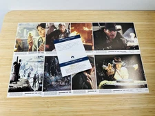1981 INDIANA JONES RAIDERS LOST ARK UNUSED ORIG 11x14 LOBBY SET OF 8 COMPLETE