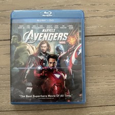 Marvel's The Avengers (Blu-ray/DVD, 2012, 2-Disc Set) NEW-B5