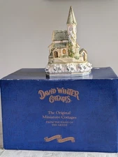 VTG David Winter Celebration Chapel 1994 Ltd Edition 0868/3500 Box MINT Wedding