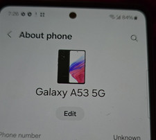 Samsung Galaxy A53 5G Android 128GB Black Unl...