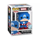 Funko POP! Marvel: 8-Bit Captain America Figure (Target Exclusive) #1426