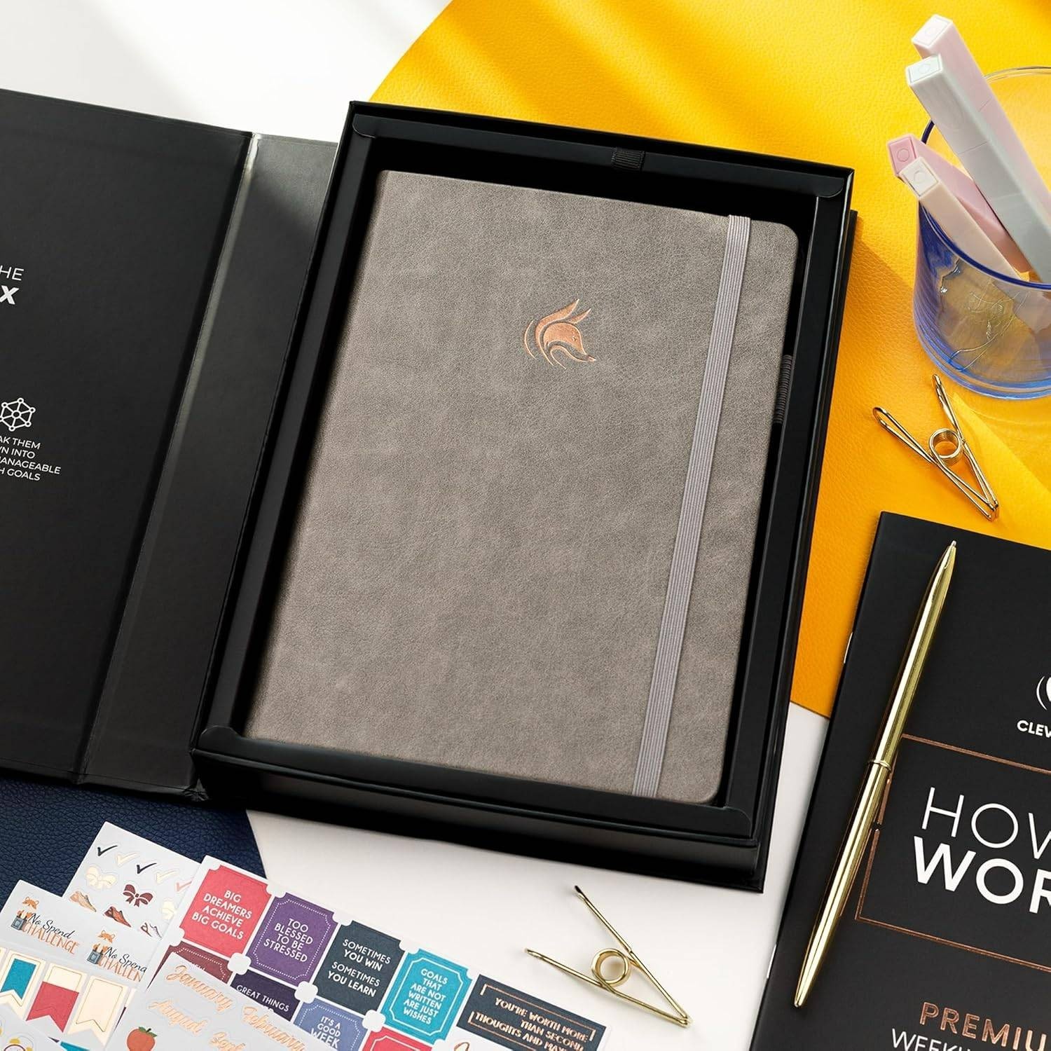 Clever Fox Planner Premium Edition Weekly Planner A5