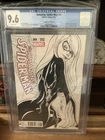 Amazing Spider-Man 4 CGC 9.8 First Silk Campbell Sketch