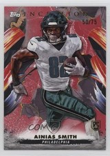 2024 Topps Inception Red 50/75 Ainias Smith #198 h3a
