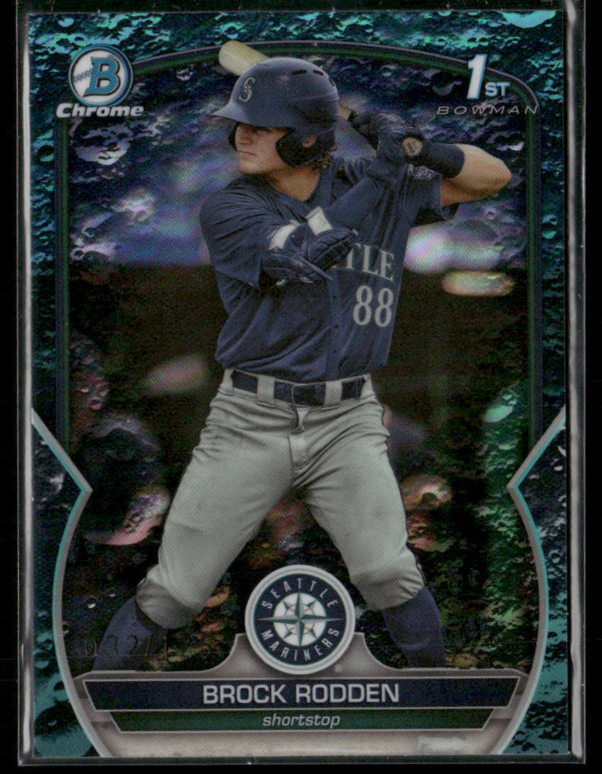 2023 Bowman Chrome Brock Rodden #BDC-171 Aqua Lunar /125