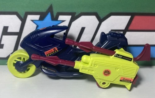 NINJA LIGHTNING 1993 G.I. Joe ARAH Vintage Complete Working Vehicle 998Y E3