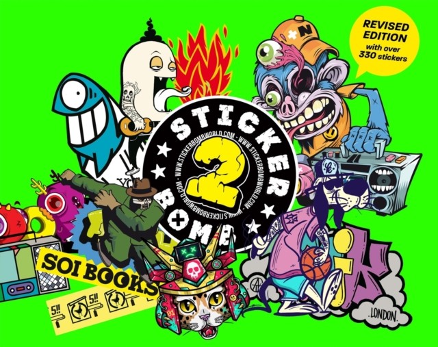 Stickerbomb 2 Fully Revised and Updated New Edition by SRK (Paperback Book)